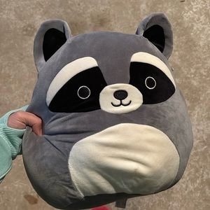 12” Raccoon squishmallow